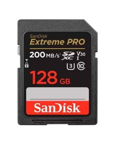 Карта памяти SDXC SanDisk Extreme Pro 128GB SDXC UHS I Class3 V30 Extreme Pro 128GB SDXC UHS I Class Sandisk
