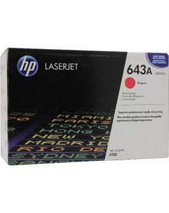 Картридж для лазерного принтера HP LaserJet HP 643A Q5953A пурпурный LaserJet HP 643A Q5953A пурпурн Hp
