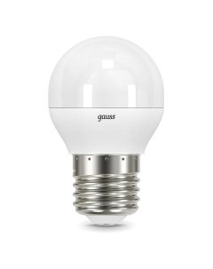 Лампа Gauss Шар 9 5W 950lm 4100K E27 LED Шар 9 5W 950lm 4100K E27 LED