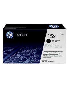 Картридж для лазерного принтера HP LaserJet 15X C7115X черный LaserJet 15X C7115X черный Hp