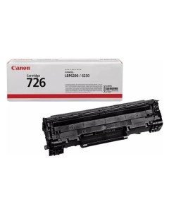 Картридж для лазерного принтера Canon 726 3483B002 черный 726 3483B002 черный