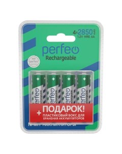 Аккумуляторные батарейки Perfeo AA 2850mAh AA 2850mAh