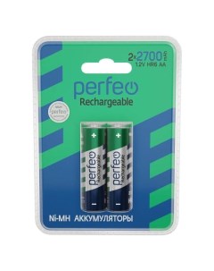 Аккумуляторные батарейки Perfeo AA 2700mAh AA 2700mAh
