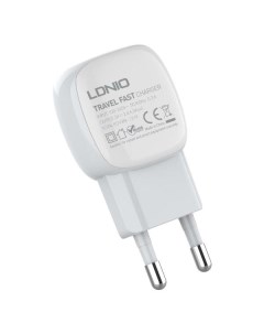 Сетевое зарядное устройство USB LDNIO A2218 Кабель Type C A2218 Кабель Type C Ldnio