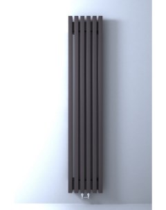 Радиатор стальной трубчатый Q40 1750 V Q40 1750 V8 П50 RAL 9005 мат 8 секций вертикальное правое ниж Velar