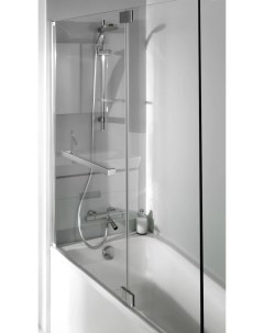 Шторка для ванны 100 см прозрачный Adequation E4931 GA Jacob delafon