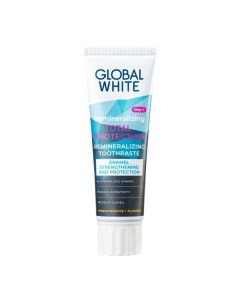 Паста зубная реминерализирующая Global White Глобал вайт 100г Зеленая дубрава зао