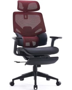 Кресло офисное CS CHR MC01 RDBK чёрный красный Cactus