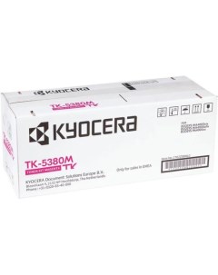 Картридж лазерный Kyocera TK 5380M 1T02Z0BNL0 пурпурный 10000стр для Kyocera PA4000cx MA4000cix MA40 Kyocera mita