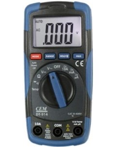 Мультиметр DT 914 многофункциональный цифровой Cem