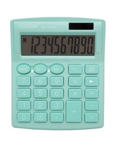 Калькулятор SDC 810NR 10 разрядный бирюзовый Eleven