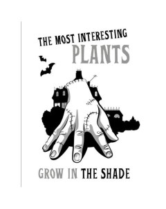 Блокнот в точку The most interesting plants grow in the shade Вещь Эксмо