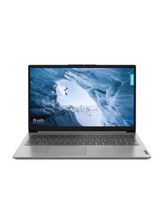 Ноутбук IdeaPad 1 15IAU7 noOS grey 82QD00DMUE Lenovo