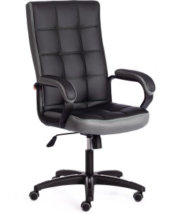 Компьютерное кресло игровое TRENDY 22 Исскуственная кожа Ткань Черный Серый 19515 Tetchair