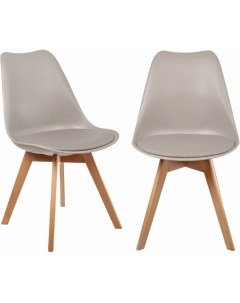 Комплект из 2 х стульев Eames Bon латте FR 0216P Bradex home