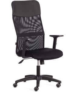 Компьютерное кресло игровое PRACTIC PLT Ткань Исскуственная кожа Черный 20536 Tetchair