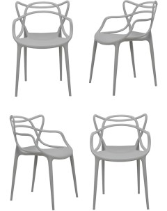 Комплект из 4 х стульев Masters серый FR 0133K Bradex home
