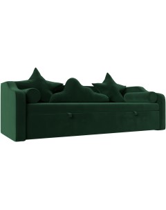 Детский диван кровать Рико Велюр Зеленый 117376 Лига диванов