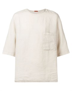 Barena футболка с нагрудным карманом нейтральные цвета Barena