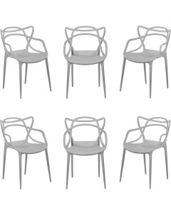Комплект из 6 ти стульев Masters серый FR 0133S Bradex home