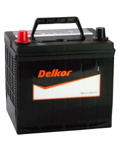 Автомобильный аккумулятор 60 Ач прямая полярность D20R Delkor