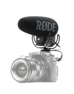 Микрофон для фото и видеокамер VideoMic PRO Plus черный Rode