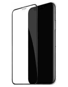 Защитное стекло для iPhone 11 XR полный клей черный Mobility