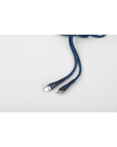 Кабель C1003 USB C вилка Lightning вилка 60W синий 1 м POWER Perfeo
