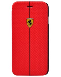 Чехол для iPhone 6 6S Formula One Booktype Red Ferrari