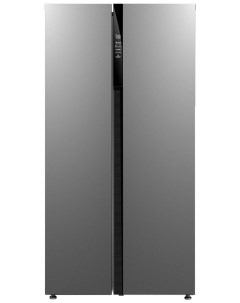 Холодильник SBS 587 I серебристый Бирюса