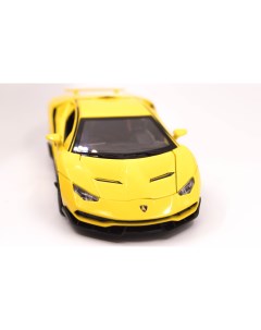 Игрушечная машинка Lamborghini Huracan желтый 21 см Nobrand
