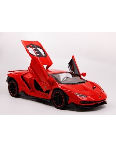 Игрушечная машинка Lamborghini Huracan красный 21 см Nobrand