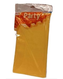 Скатерть Party 120x160 см Цвет желтый Paclan
