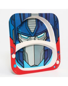 Тарелка из бамбука Трансформеры Transformers Hasbro