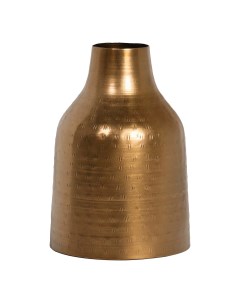 Ваза металлическая декоративная 18 см золотистая P.m. overseas