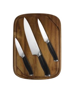 Набор кухонных ножей RD 1773 с разделочной доской 4 предмета Rondell