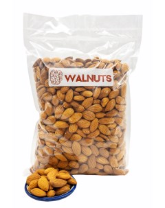 Миндаль сушеный крупный урожай 2023 без обжарки отборные орехи 500 г Walnuts