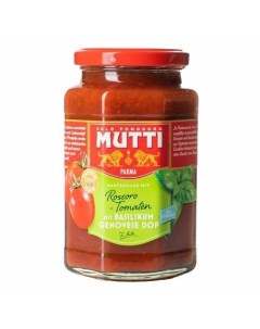 Соус томатный с базиликом 400 мл Mutti