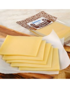 Сыр твердый Швейцарский созревание 60 суток нарезка 50 125 г Мясновъ ферма