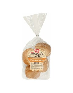 Булочки Рязанские пшеничные 60 г х 4 шт Томин хлеб