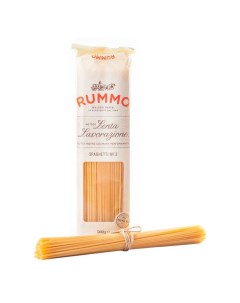 Макаронные изделия Спагетти 3 классические из твердых сортов пшеницы 500 г Rummo