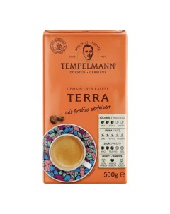 Кофе Terra молотый 250 г Tempelmann
