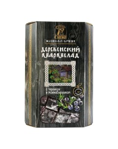 Мармелад Деревенский желейный со вкусом черники и можжевельника 300 г Мармеладная сказка