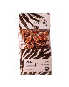 Гранола Wild Crunch кокос кофе пребиотик 260 г Granola.lab