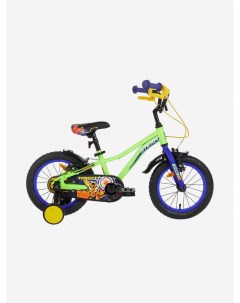 Велосипед для мальчиков Robot 14 2024 Зеленый Stern