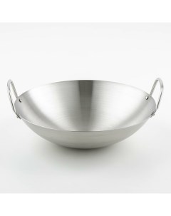 Сковорода wok из нержавеющей стали chief d 28 см Hanna knovell