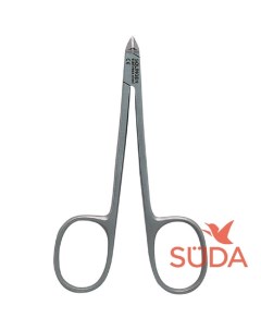 Ножницы для кутикулы с лезвием 5 мм Premium 2112 1 шт Suda (германия)