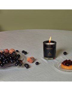 Свеча ароматическая в черном стекле Премиум Черный Виноград Lab fragrance