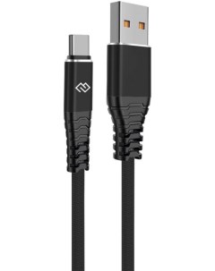 Кабель интерфейсный DG USBA С 1M 27W USB m USB Type C m 1м черный Digma