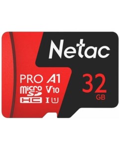 Карта памяти MicroSDHC 32GB NT02P500PRO 032G S P500 Extreme Pro retail Netac